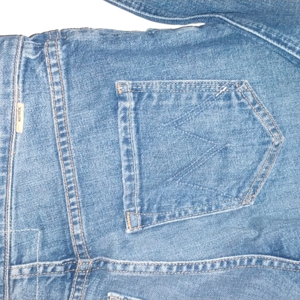 MOTHER High-Rise Women's Jeans in Light Blue Denim - Picture 3 of 16